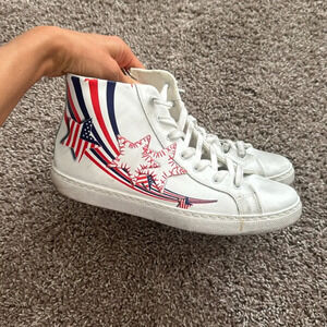 2 star made in Italy geniune leather sneakers